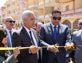 محافظ الدقهلية ورئيس شركة المياه يفتتحان محطتى رفع صرف صحى بتقسيم 15 مايو بجمصة
