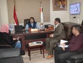 نائب محافظ بنى سويف يجتمع بلجنة المجازر لمتابعة موقف تنفيذ مشروعات القطاع
