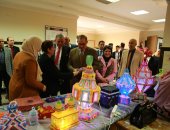 محافظ كفر الشيخ يشهد فعاليات المعرض البيئي السنوي بكلية التربية النوعية