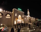 أجواء روحانية تملأ مسجد عمرو بن العاص في صلاة التراويح 