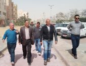 مسئولو "الإسكان" يتفقدون سير العمل بمشروعات المرافق والتطوير الجارية بمدينة بدر