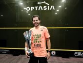 كريم عبد الجواد بطل الاسكواش يرزق بمولوده الأول "يوسف"