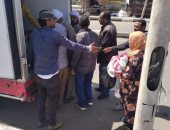 انتشار سيارات مبادرة "ضد الغلاء" جنوب بورسعيد بتخفيضات 30%.. صور