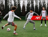 محمد صلاح يتألق في تدريبات ليفربول قبل مواجهة السيتي ودياز ينتظم في المران