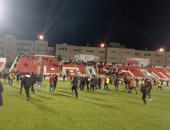 الجيش الإسرائيلي يقتحم ملعب نهائي كأس فلسطين.. صور