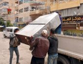 ضبط 800 حالة إشغال طريق فى حملات مكبرة بأحياء الإسكندرية