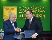 اتفاقية تعاون مشترك بين جامعتى الإسكندرية وفاروس لتدريب الطلاب إكلينيكيا
