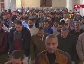 القارئ صلاح الجمل يؤم المصلين فى صلاة التراويح بمسجد الإمام الحسين