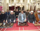 المنوفية تحتفل بذكرى انتصارات العاشر من رمضان بالمسجد الأنصارى بشبين الكوم 