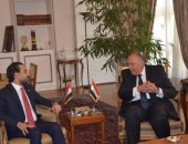 وزير الخارجية يؤكد لـ"الحلبوسى" دعم مصر الكامل لأمن واستقرار العراق