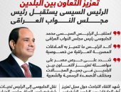 تعزيز التعاون بين البلدين.. الرئيس السيسي يستقبل رئيس نواب العراق.. إنفوجراف
