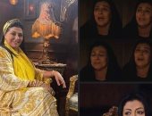 إلهام شاهين لـ هالة صدقى: أسعدتينا فى رمضان بفنك الجميل