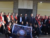 رئيس جامعة الإسكندرية يشارك فى حملة إفطار صائم بقرية أبيس الثانية