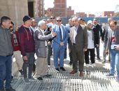 محافظ المنوفية يتفقد صوامع شبين الكوم وقويسنا استعدادا لتوريد القمح