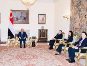 الرئيس السيسى يؤكد تطلع مصر لاستمرار وزيادة حجم التعاون مع بنك التنمية الأفريقى خلال الفترة المقبلة فى مختلف المجالات.. "أكينومي أديسينا": التجربة التنموية المصرية مصدر إلهام كبير للشعوب الأفريقية