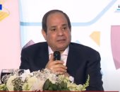 الرئيس السيسى: نسبة البطالة 7,4 % ودي بالنسبة لدول كتير جيدة ونريد أن نقللها