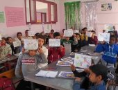 حياة كريمة بالشرقية.. توعية طلاب المدارس بترشيد استهلاك المياه