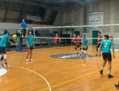 تكريم خاص لبعثة منتخبى ناشئى وناشئات الطائرة قبل انطلاق بطولة إيطاليا