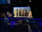 إقبال كبير من الزائرين فى اليوم الأول لمعرض "رمسيس وذهب الفراعنة" بباريس