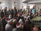 تشييع جنازة الشيخ علي أبو الحسن أمين عام مجمع البحوث الإسلامية الأسبق 
