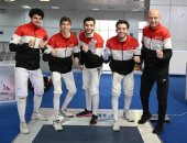 منتخب مصر لسلاح سيف المبارزة يتوج بذهبية بطولة العالم