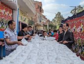 مطبخ الخير بالمنوفية.. 13 سنة يقدم وجبات الإفطار للصائمين بقرية زاوية جروان