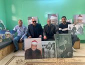 حفيد أبو العينين شعيشع يهدى معهد الشيخ الأزهرى فى بيلا مجموعة صور لجده