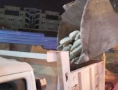 وقف أعمال بناء مخالفة بشارع شرق البندر بمدينة أسوان