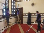 حملات نظافة بمساجد القليوبية لاستقبال العشر الأواخر وإقامة سنة الاعتكاف