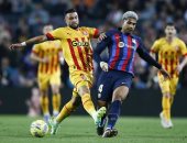 برشلونة يسقط في فخ التعادل السلبي أمام جيرونا في الدوري الإسباني.. صور