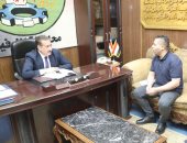 محافظ المنوفية يوجه بحل شكوى إحدى شركات النظافة فى شبرا بخوم 