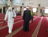 مساجد شمال سيناء تستقبل العشر الأواخر من رمضان بحملة نظافة موسَعة