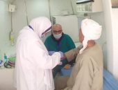 علاج 350 حالة مرضية بالمجان فى قرية بورسعيد الخارجة ضمن مبادرة حياة كريمة