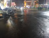 سقوط أمطار متوسطة على الإسكندرية.. والمحافظة ترفع الطوارئ 