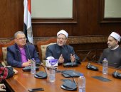 المفتى: رئيس الطائفة الإنجيلية قيادة مصرية وطنية تؤمن بالعيش المشترك 