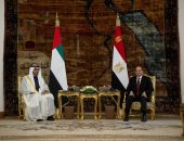 الرئيس السيسى و"بن زايد" يتفقان على تعزيز التعاون والتضامن بين الدول العربية