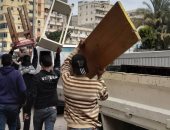 ضبط 568 حالة إشغال مخالفة فى حملات مكبرة لإزالة التعديات بأحياء الإسكندرية