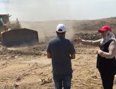 نائب محافظ أسوان تتفقد المحطة الوسيطة للمخلفات والحدائق استعداداً للعيد