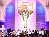 الكنيسة الإنجيلية تبدأ الاحتفال بعيد القيامة فى مصر الجديدة 