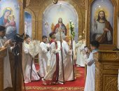 إقبال كبير على قداس عيد القيامة بكنيسة الأنبا بيشوي في بورسعيد.. فيديو وصور