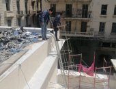 مدير آثار الإسكندرية يتفقد مشروع ترميم وصيانة مسرح سيد درويش