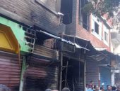 السيطرة على حريق بمحلات فى أحد الشوارع التجارية بالفيوم دون إصابات