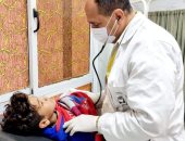 حياة كريمة.. الكشف على 964 مواطنا فى القافلة الطبية بقرية لبيشة بالمنوفية 