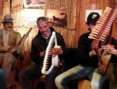 احتفالية على أنغام السمسمية بمناسبة شم النسيم في بورسعيد.. صور