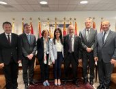 رانيا المشاط تلتقى رئيسى بنك الاستثمار الأوروبى والبنك الأوروبى لإعادة الإعمار