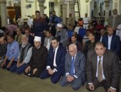 اللواء عادل الغضبان يشارك رجال أوقاف بورسعيد احتفالية ليلة القدر بمسجد الرحمة