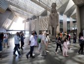 ممشى سياحى جديد يربط الأهرامات بالمتحف المصرى الكبير.. فيديو