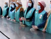 "القومى للمرأة" ببنى سويف يختتم تدريبات مطبخ المصرية بـ"كعك العيد"