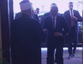 الرئيس السيسي يصل مقر احتفالية وزارة الأوقاف بليلة القدر