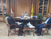 محافظ شمال سيناء يستقبل مجلس إدارة الهلال الأحمر المصرى الجديد